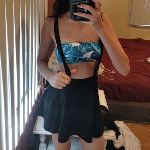 🎉SOLD🎉 Suspender skirt with adjustable straps